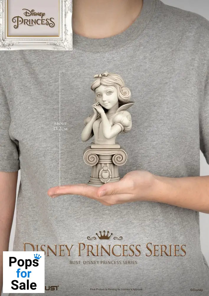 Disney Princess Series PVC Bust Cindarella 15 cm Busts