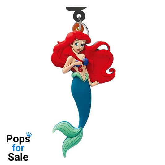 Disney Princess Soft Touch PVC Bag Clip Ariel