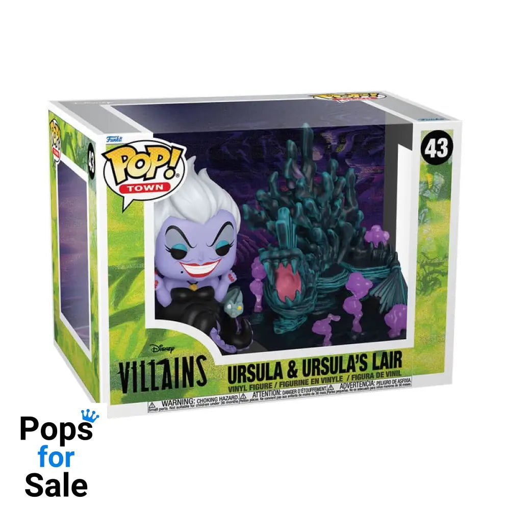 Disney Villains POP! Town Vinyl Figure Ursula's Lair 9 cm