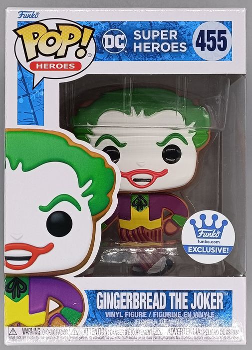 #455 Gingerbread The Joker - DC Holidays Funko POP