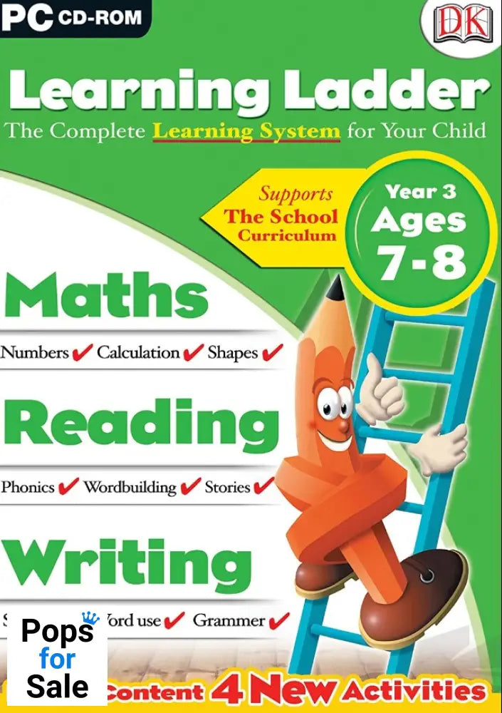 DK Learning Ladder Year 3 - Maths Reading Writing