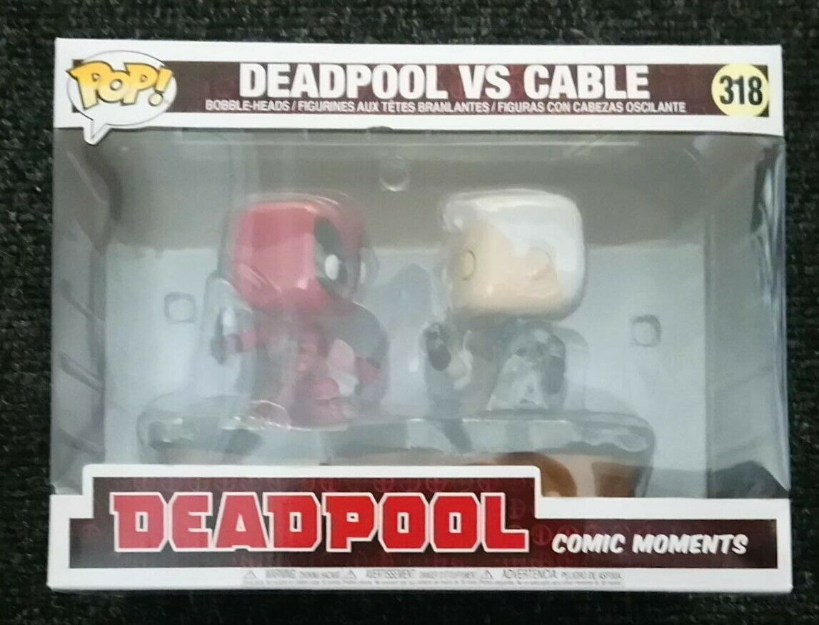 #318 Deadpool vs. Cable - Comic Moment - Marvel Funko POP