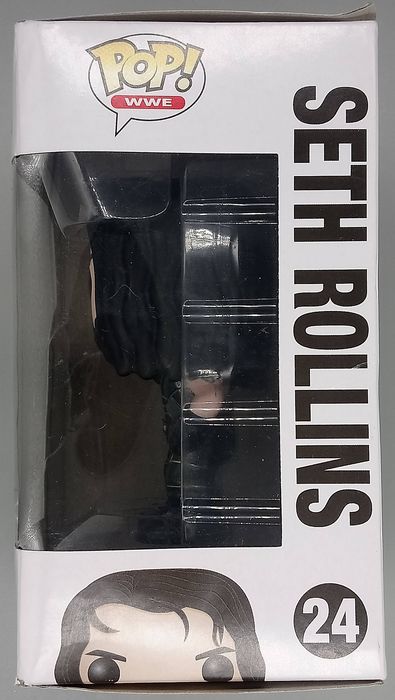 #24 Seth Rollins (Black) - WWE - Box Damaged Funko POP