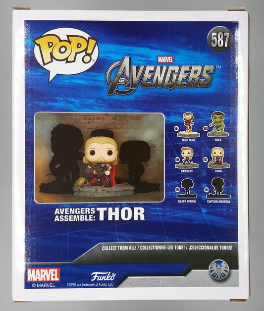 #587 Avengers Assemble: Thor - Deluxe - Marvel Funko POP