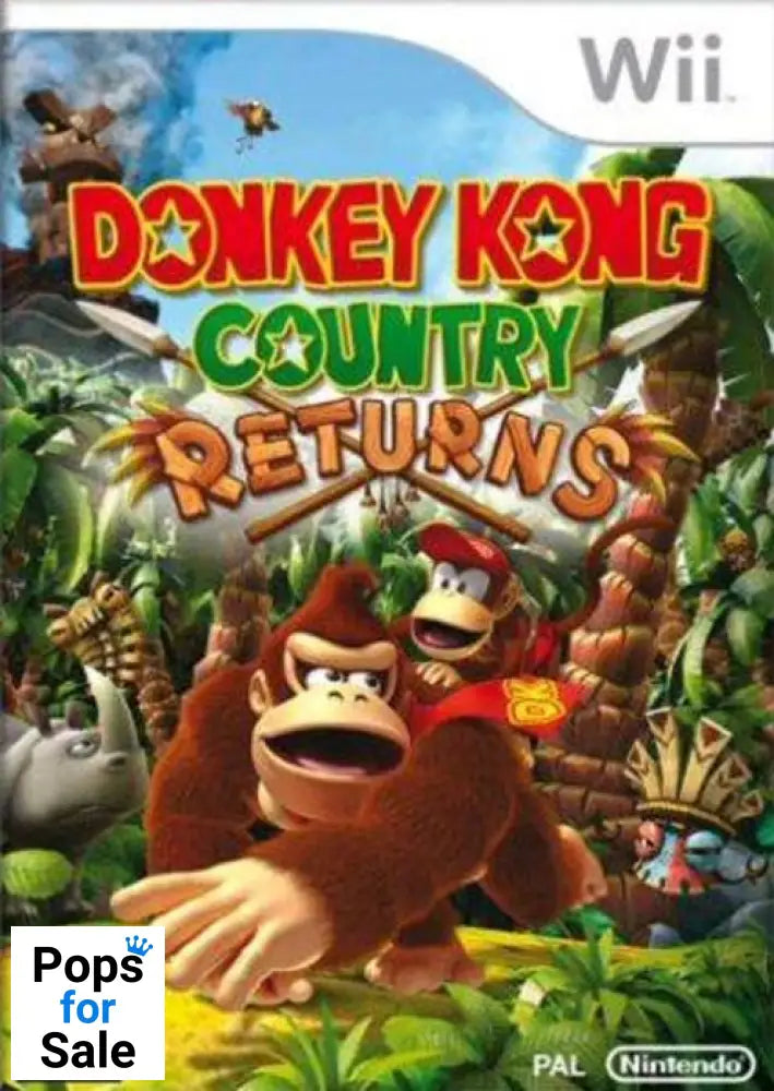 Donkey Kong Country Returns for Nintendo Wii/Wii-U