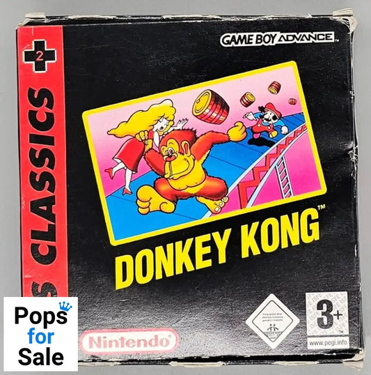 Donkey Kong NES Classics For Gameboy Advance (GBA)