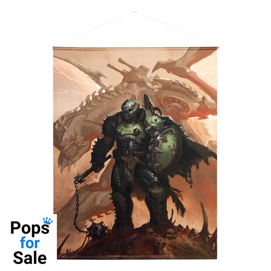 Doom The Dark Ages Poster Canvas Concept Art