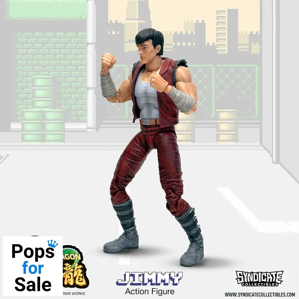 Double Dragon Deluxe Action Figure 1/12 Jimmy 18 cm Action figures