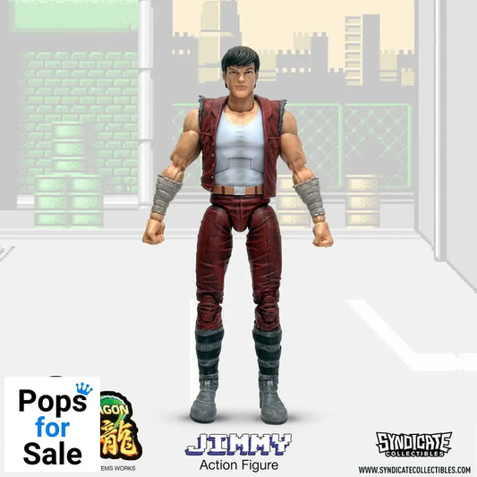 Double Dragon Deluxe Action Figure 1/12 Jimmy 18 cm