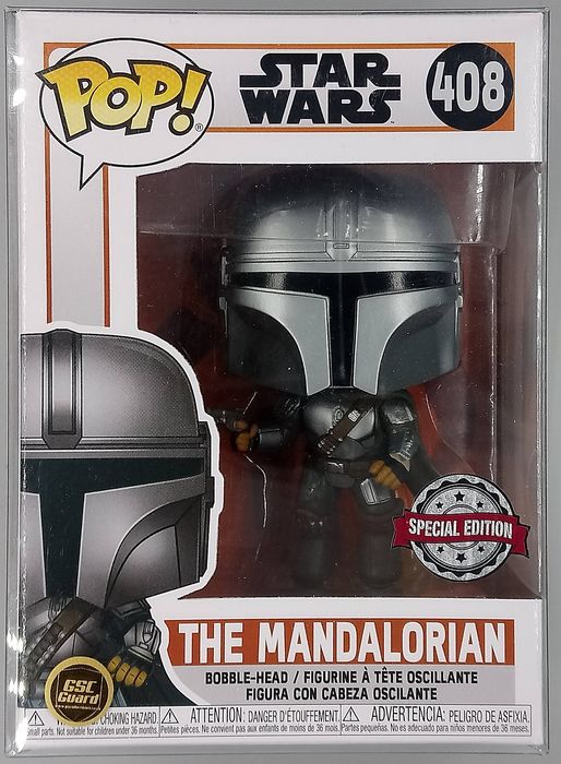#408 The Mandalorian (Flying) - Star Wars Funko POP