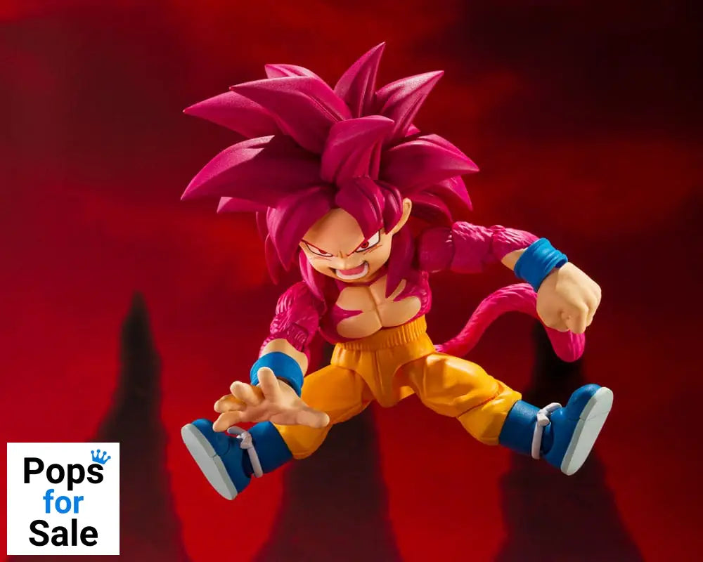 Dragon Ball Daima S.H.Figuarts Action FigureSuper Saiyan Level 4 Son Goku (mini) 8 cm Action figures