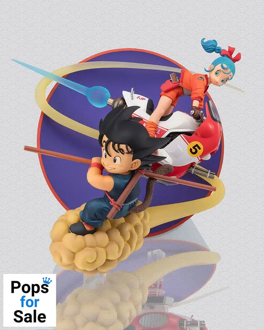 Dragon Ball Figuarts ZERO PVC Statue Son Goku & Bulma 18 cm