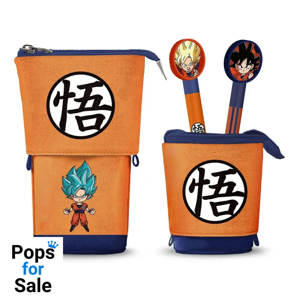 Dragon Ball Pop Up Pencil Case with 2 Erasable Gel Pens