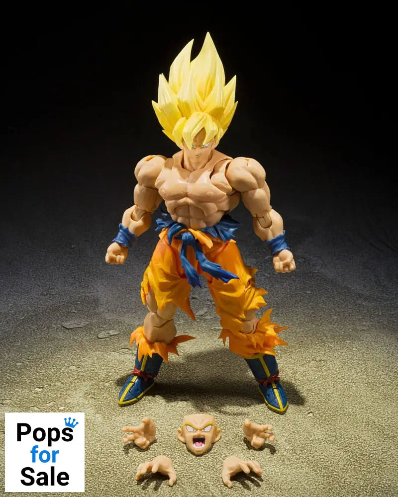 Dragon Ball S.H. Figuarts Action Figure Super Saiyan Son Goku Legendary Super Saiyan (Best Selection) 15 cm