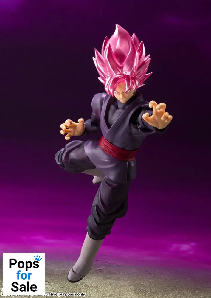 Dragon Ball Super S.H. Figuarts Action Figure Goku Black - Super Saiyan Rose Reissue 14 cm