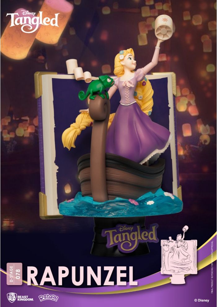 Figure (DS-078) Rapunzel - Story Book Series Disney Figure