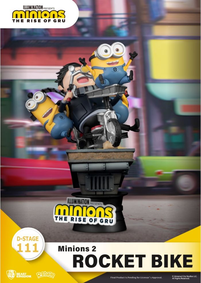 Figure (DS-111) Gru`s Bike - Minions: The Rise of Gru Figure