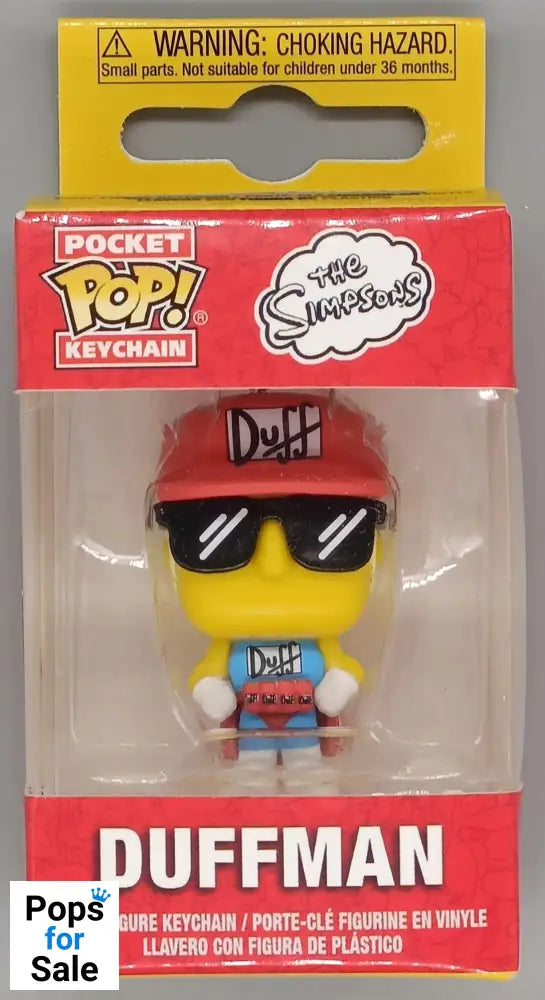 Duffman - The Simpsons - Funko Keychain