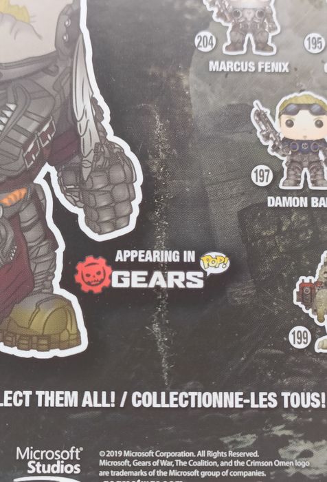#473 General RAAM - Gears of War - 2019 Con - Box Damaged Funko POP