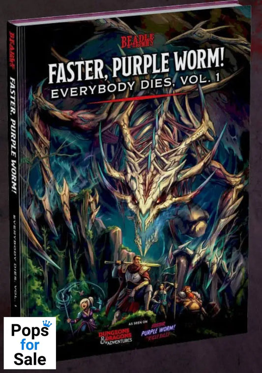 Dungeons & Dragons Adventure Book Faster, Purple Worm