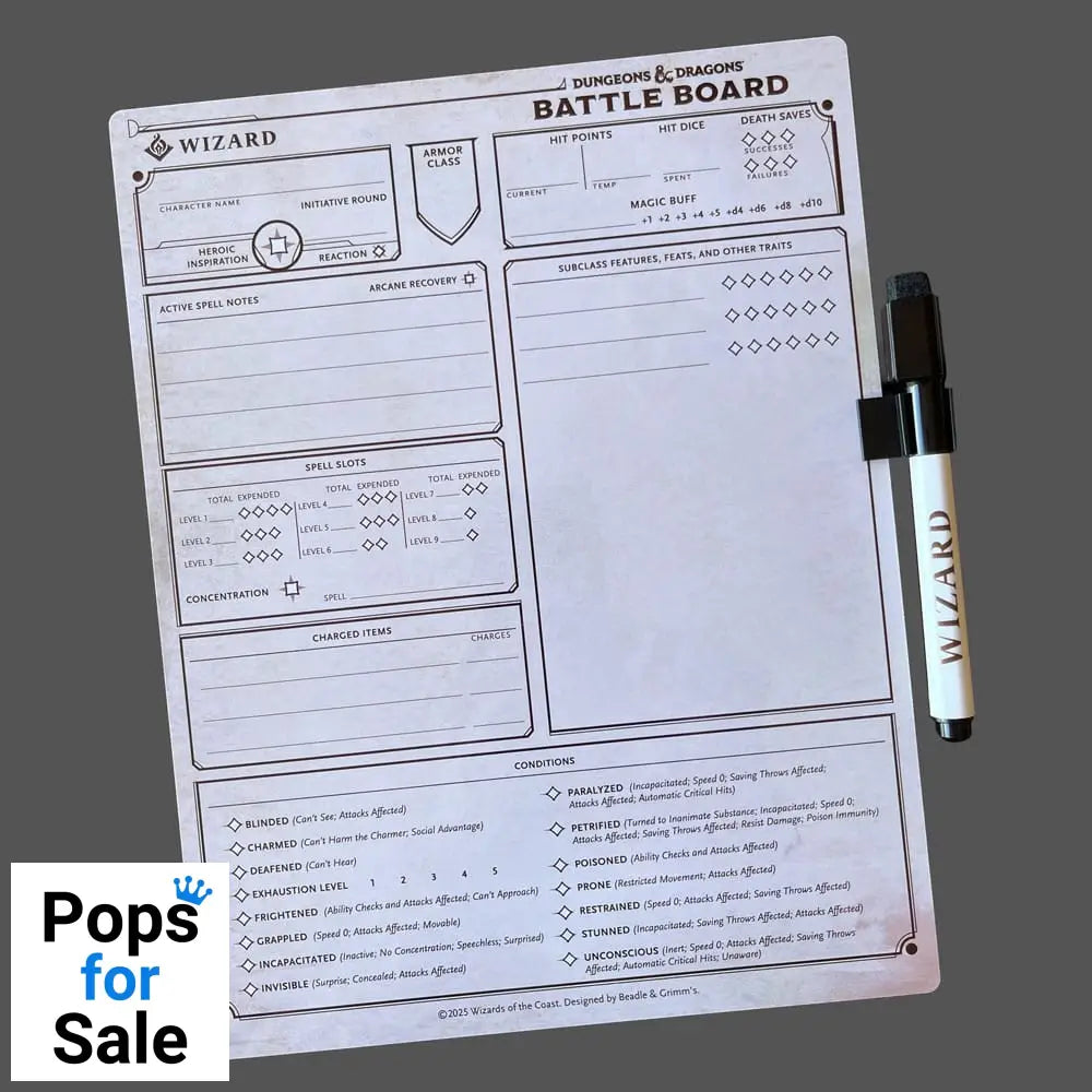Dungeons & Dragons Battle Board Wizard