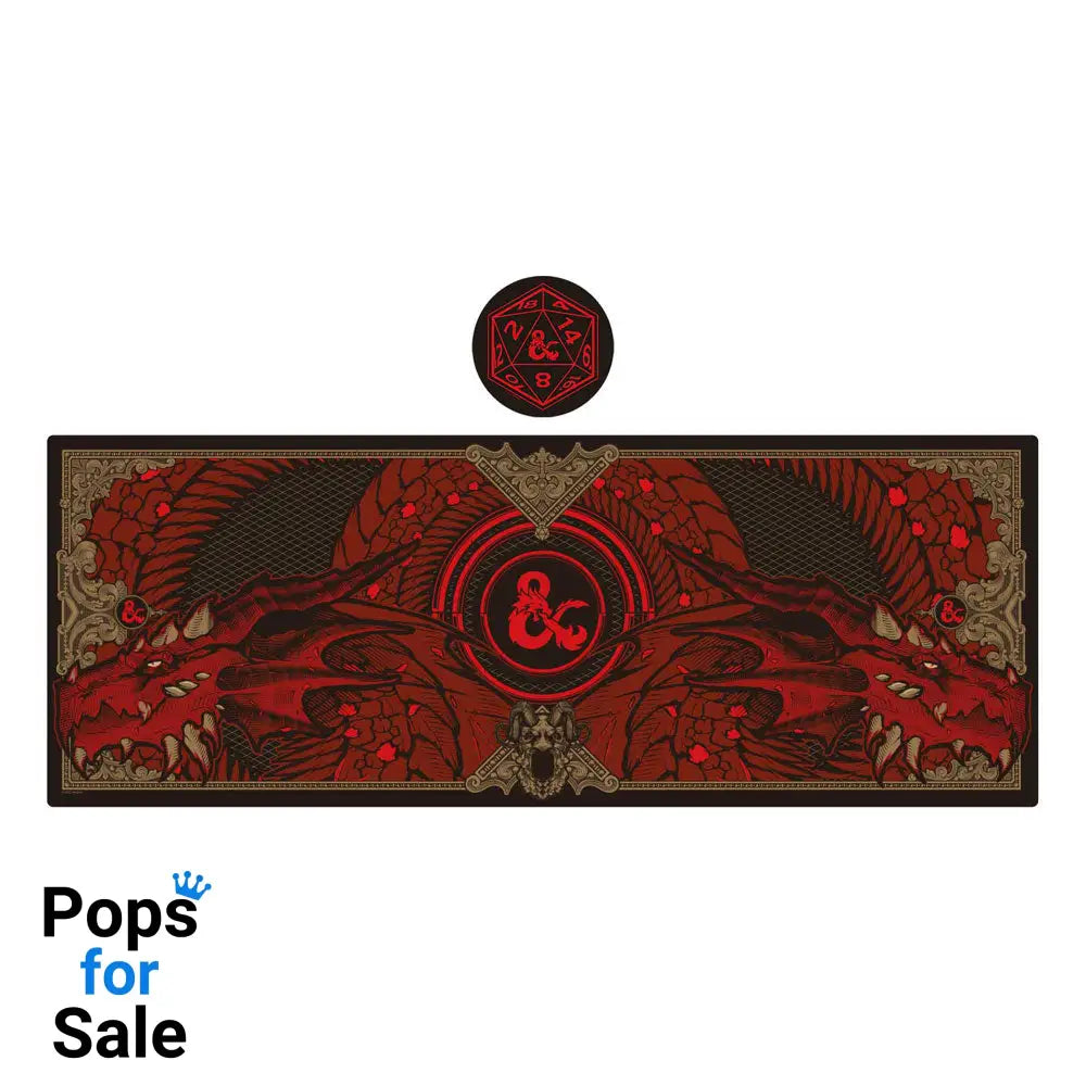Dungeons & Dragons Desk Pad & Coaster Set Graphic