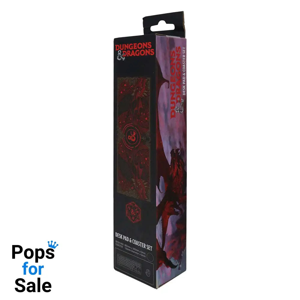 Dungeons & Dragons Desk Pad & Coaster Set Graphic