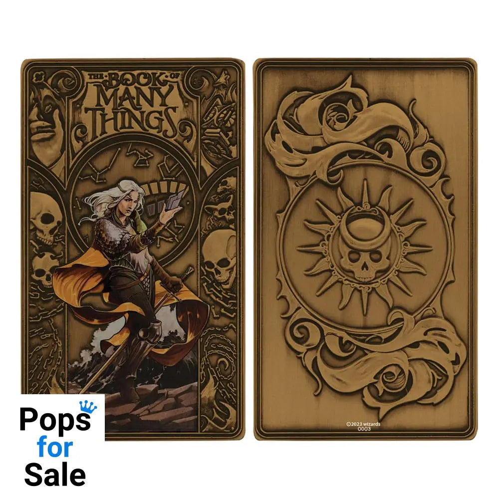 Dungeons & Dragons Ingot Book of Many Things Limited Edition