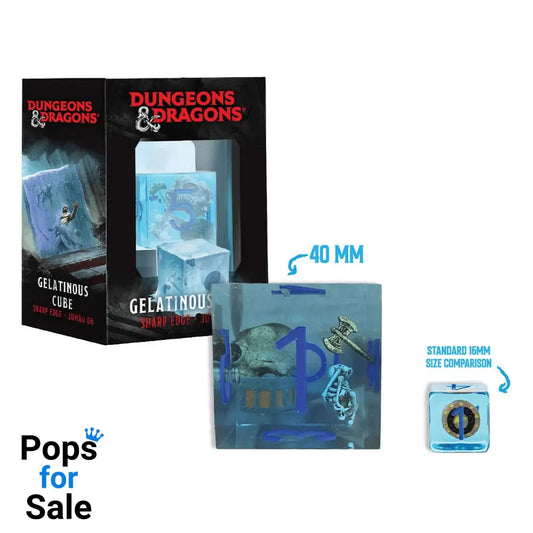 Dungeons & Dragons Jumbo Dice Gelatinous Cube 4 cm
