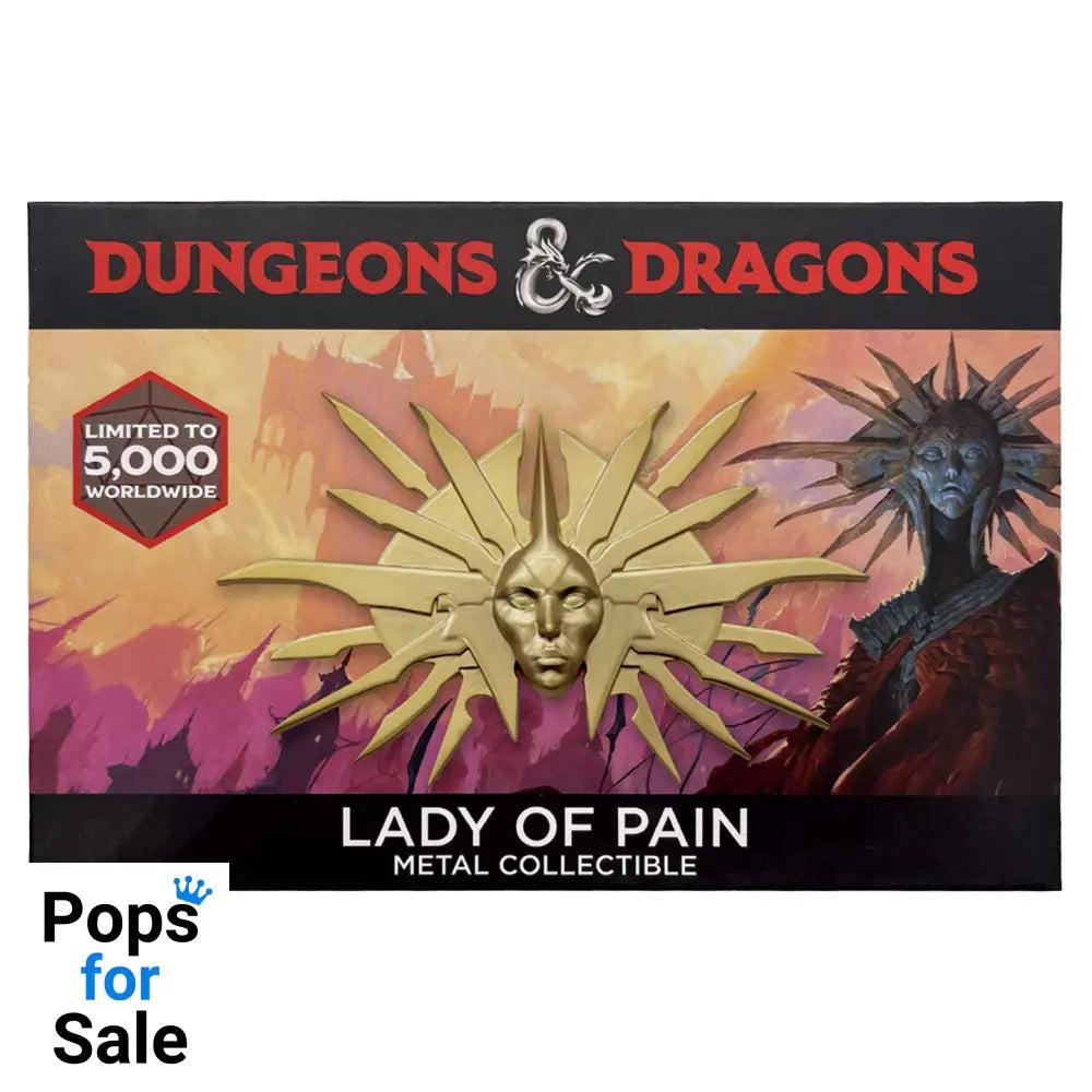 Dungeons & Dragons Lady of Pain Limited Edition Medallion
