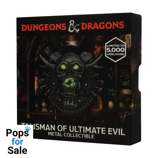 Dungeons & Dragons Limited Edition Talisman of Ultimate Evil Medallion and Art Card Medallion