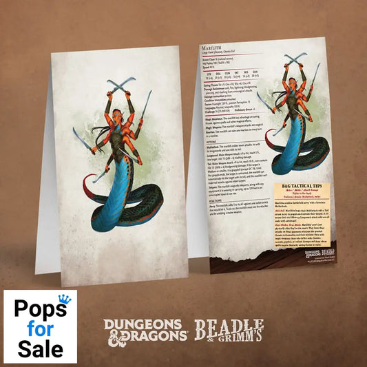 Dungeons & Dragons RPG Encounter Cards Challenge Rating 7+: Pack 2 *english*