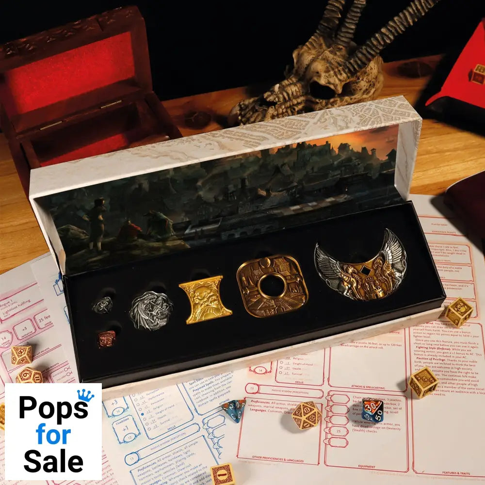 Dungeons & Dragons Waterdeep Coin Collection Premium Set