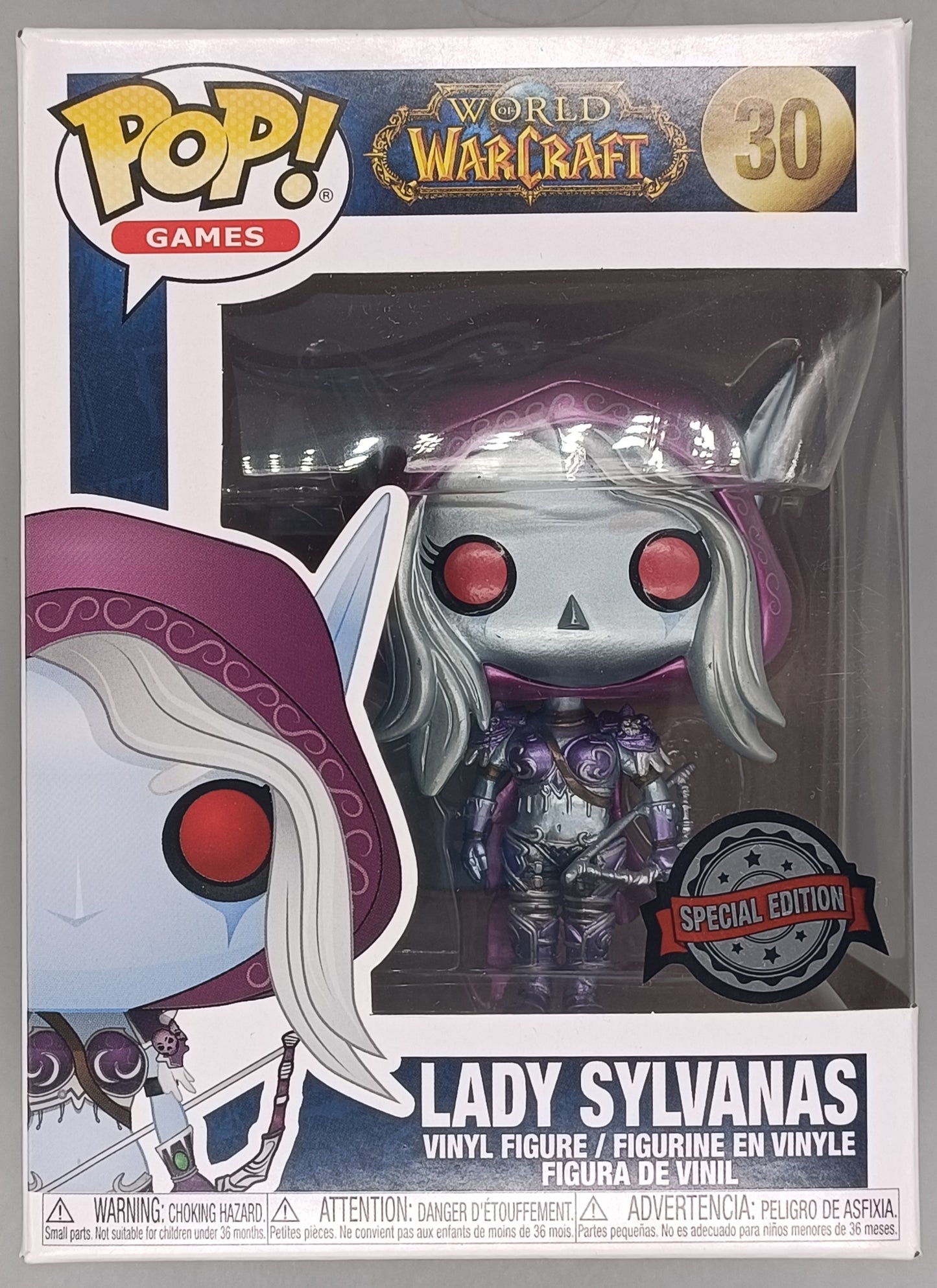 #30 Lady Sylvanas - Metallic - World of Warcraft Funko POP