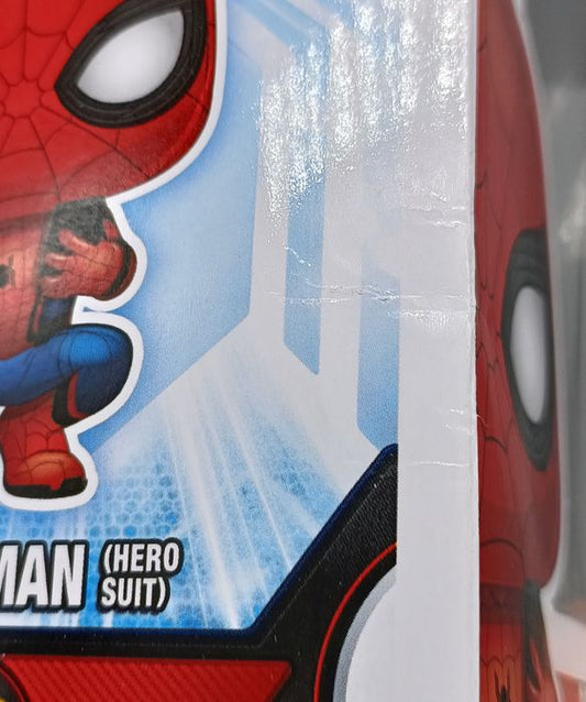 468 Spider-Man (Hero Suit) Marvel SpiderMan Far from Home - Box Damaged Funko POP