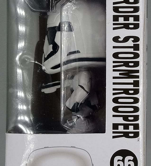 #66 First Order Stormtrooper - Star Wars - Box Damaged Funko POP