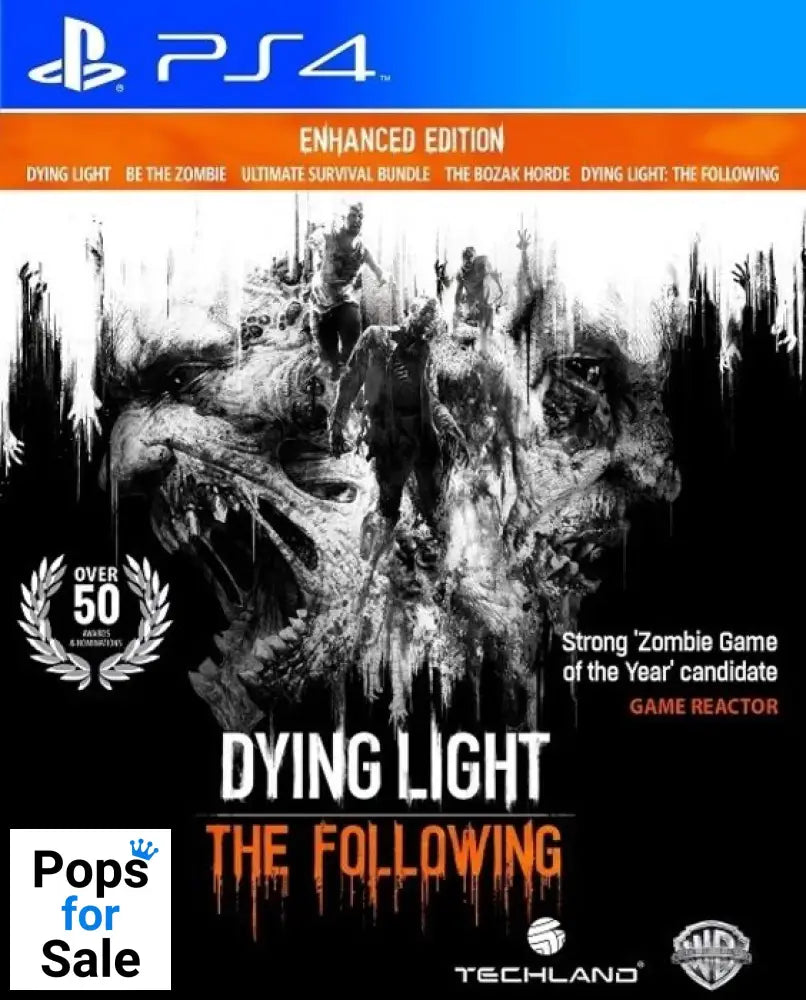 Dying Light: The Following Enhanced Edition for Playstation 4 (PS4)