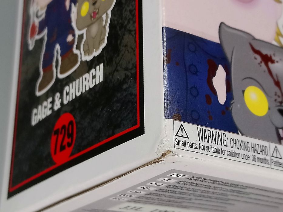 #729 Gage & Church - Horror - Pet Sematary - Box Damaged Funko POP