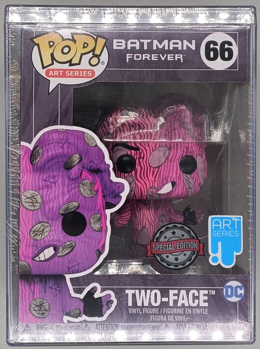 ! Artist Series: DC - Two-Face (Multicolor)In Hard Stack Funko POP