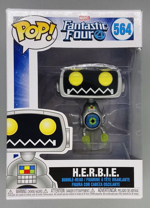 #564 H.E.R.B.I.E. - Marvel Fantastic Four Funko POP