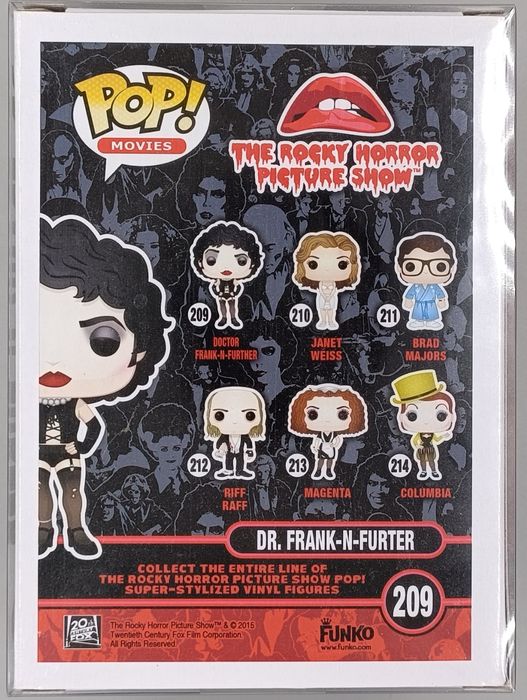 209 Dr. Frank-N-Furter - The Rocky Horror Picture Show Funko POP
