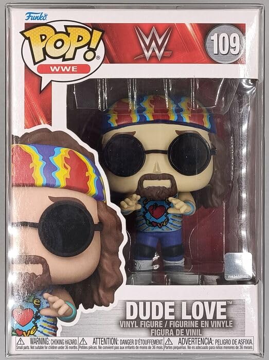 109 Dude Love - WWE - Funko POP - Box Damaged