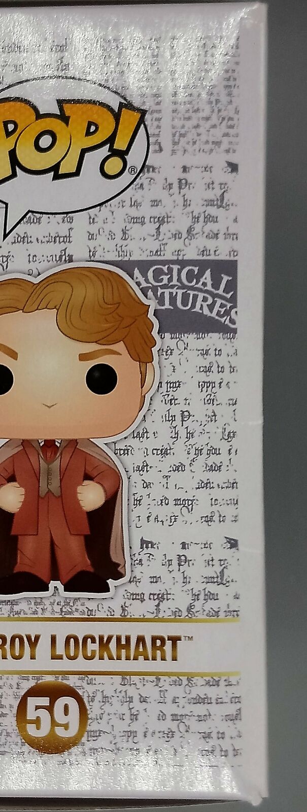 #59 Gilderoy Lockhart (Blue Suit) Harry Potter - Box Damaged Funko POP