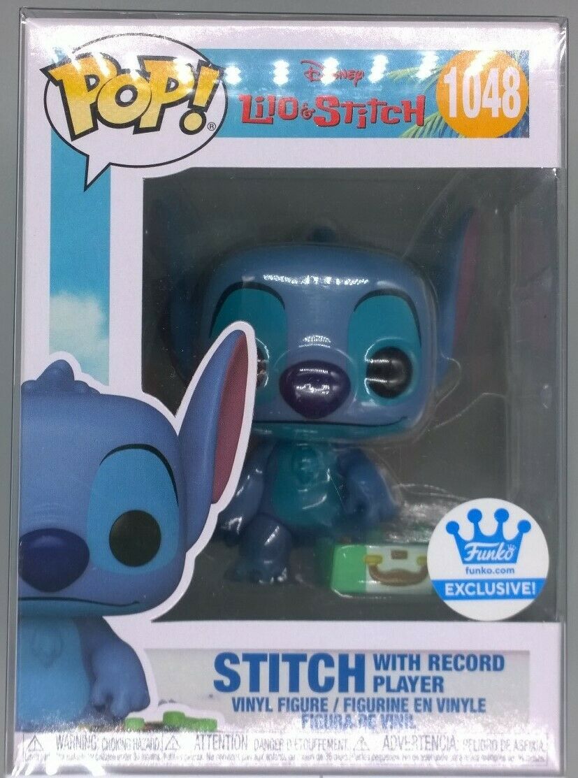 1048 Stitch with Record Player - Disney Lilo & Stitch Funko POP