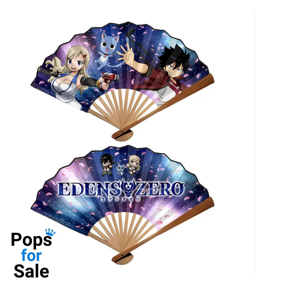 Edens Zero Folding Fan Rebecca Happy & Shiki Gadgets