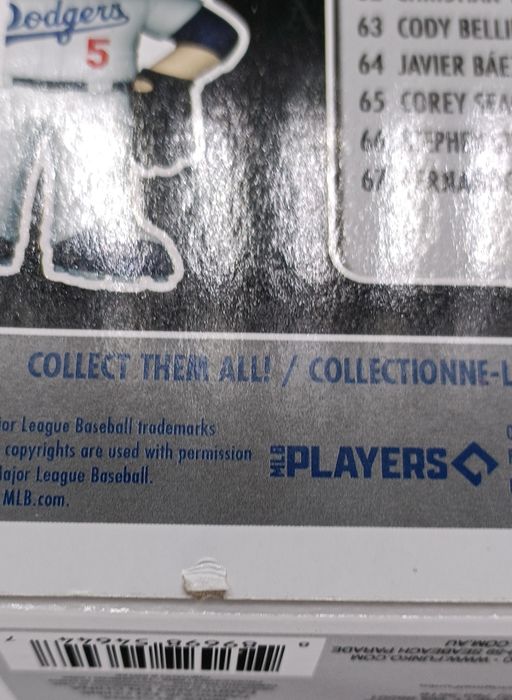 #65 Corey Seager - MLB Dodgers - Box Damaged Funko POP