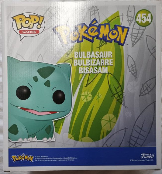#454 Bulbasaur (Silver) - 10 Inch Metallic - Pokemon Funko POP