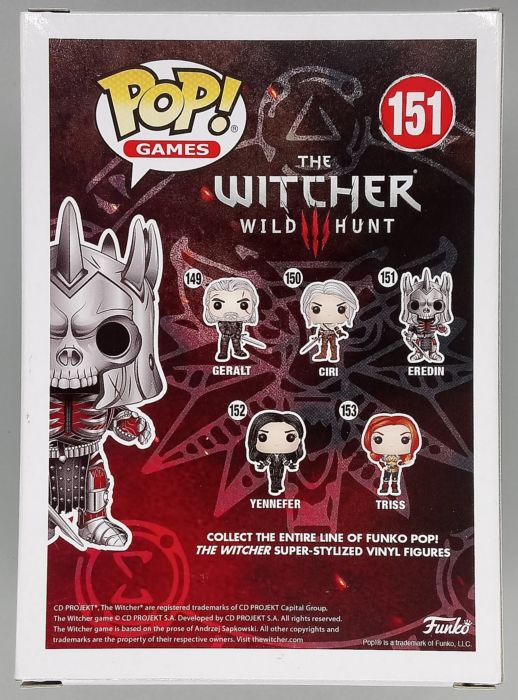 151 Eredin - The Witcher 3: Wild Hunt Funko POP