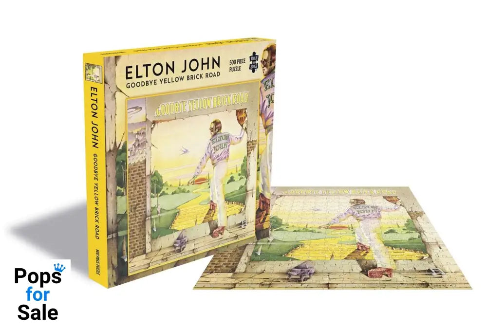 Elton John Puzzle Goodbye Yellow Brick Road Puzzles