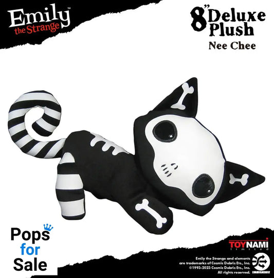 Emily the Strange Plush Figure Nee Chee 20 cm